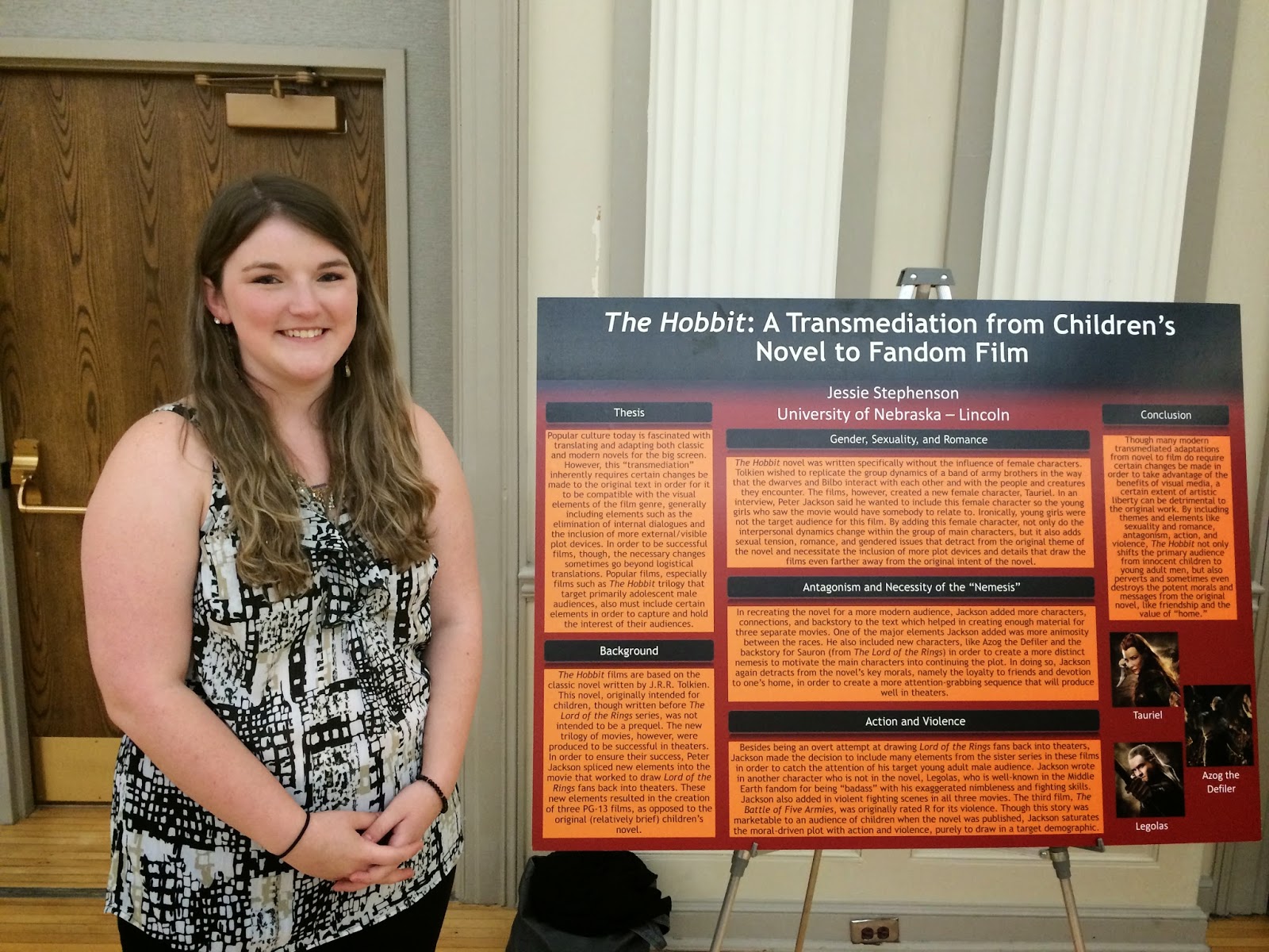 Photos from the Spring 2015 Capstone Poster Session