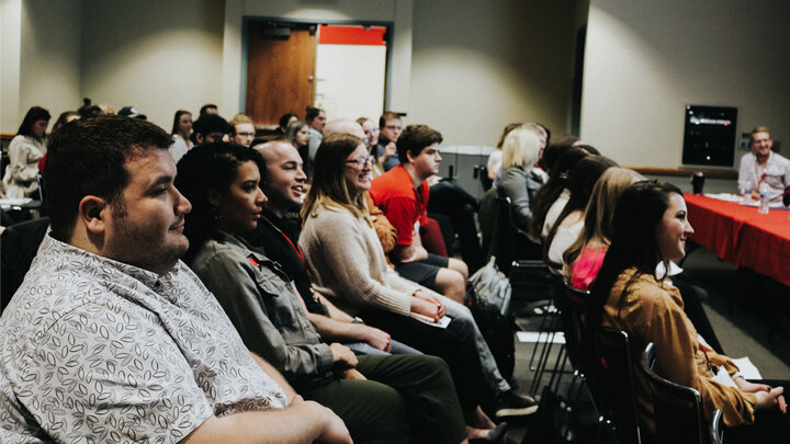 Careers in Communication attendees