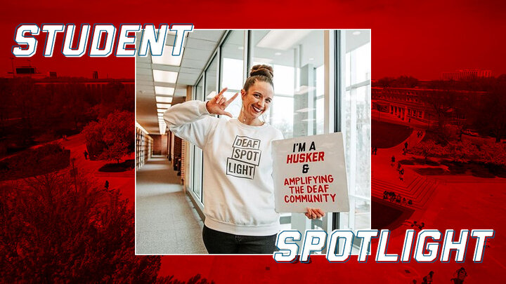 Student spotlight of Renca Dunn signing