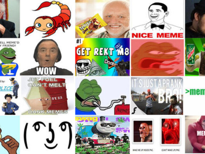 Collage of memes